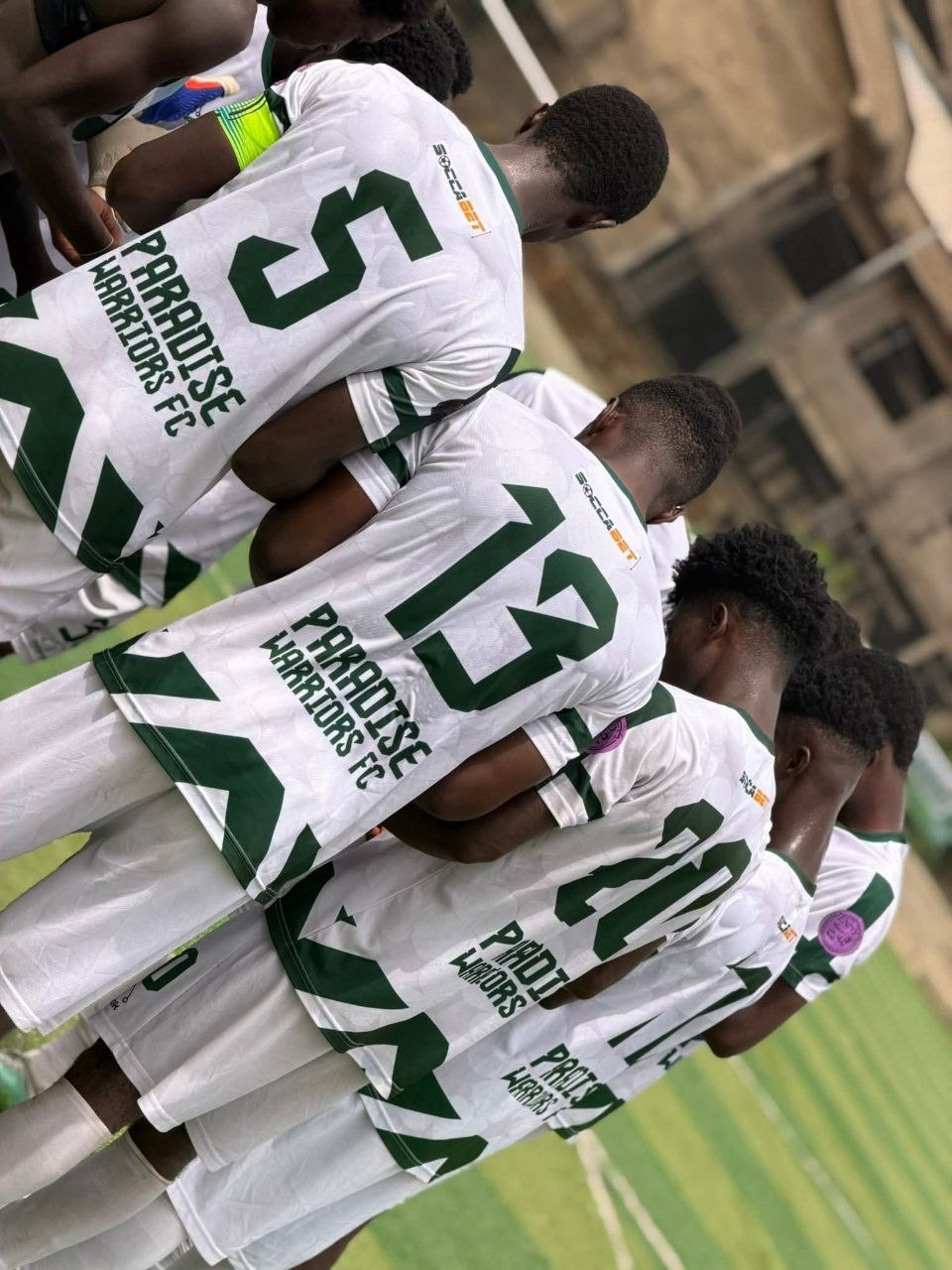 Paradise Warriors FC club foundation